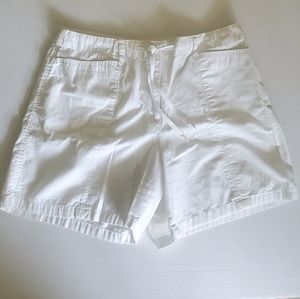 Crisp White Cotton Short, Like New
